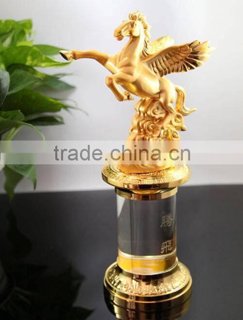 Factory Custom Metal Horse Statue/New metal art