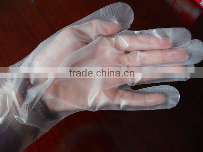 Disposable CPE gloves/Healthy CPE gloves/convenient CPE gloves