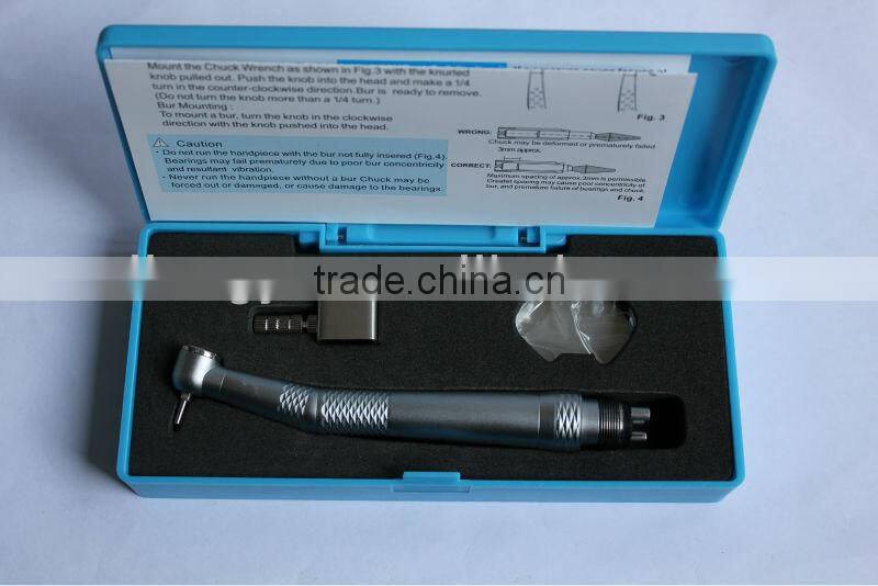 Good quality dental high speed air turbine handpiece with quick coupling LY-18-01