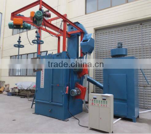 Steel structures hook shot blasting machine for rust removal/shot polishing machine for strengthening