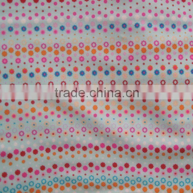 simple blue polka dot polyester fabric