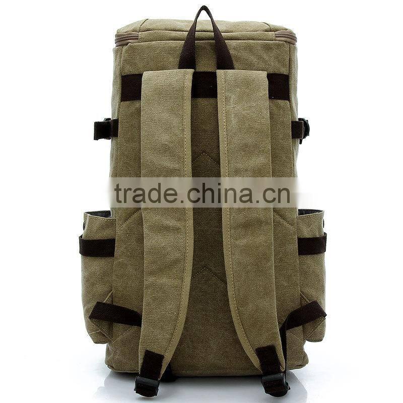 New Stylish backpakc outdoor sport Canvas backpack men's Hiking Backpack