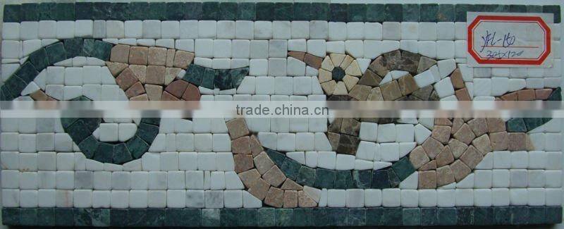 Lava Mosaic Border line Art Marble Mosaic YFL056