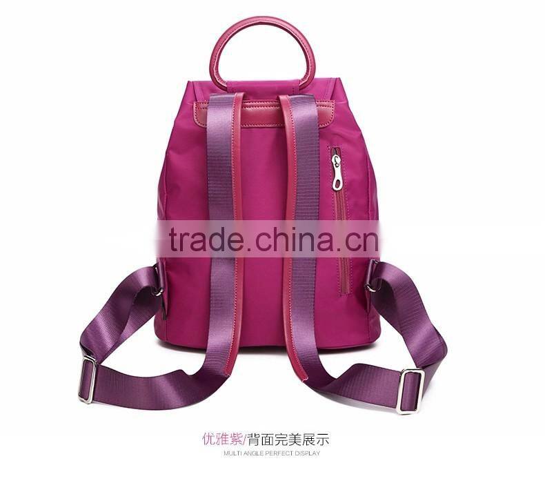 2016 Daily casual backpack bags Hot Sale New Design polyester Outdoor Casual Fashion Backpack