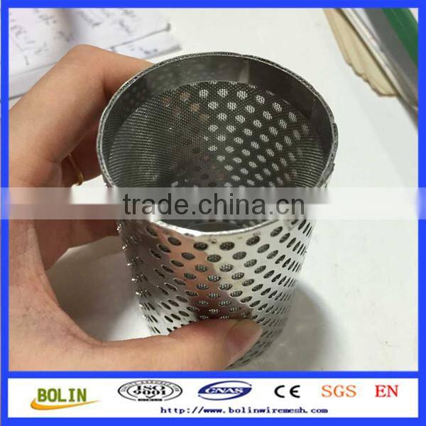 Alibaba China 316 stainless steel filter screen tube corrugated stainless stel tube