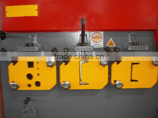 QC12Y series hydraulic muliti-functional channel steel shearing machine