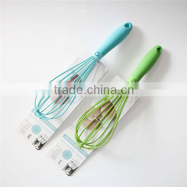 Hot sale new design silicone coated whisk