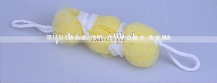 Wholesale natural sea bath belt shower sponge for lady and adult
