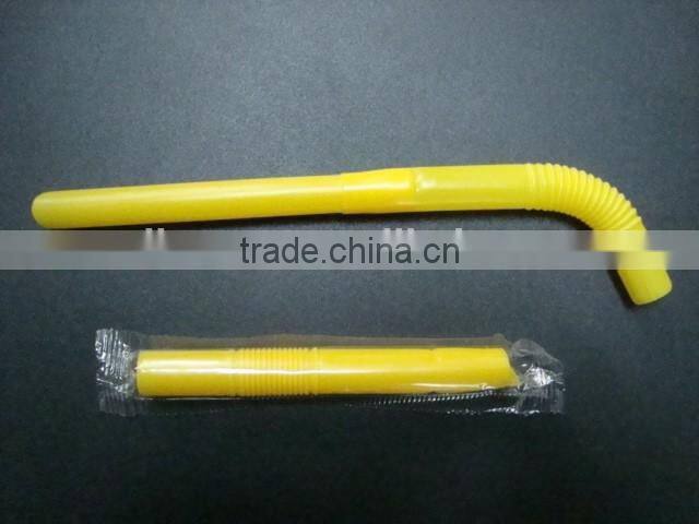 plastic straw with different colors Disposable drinking straws