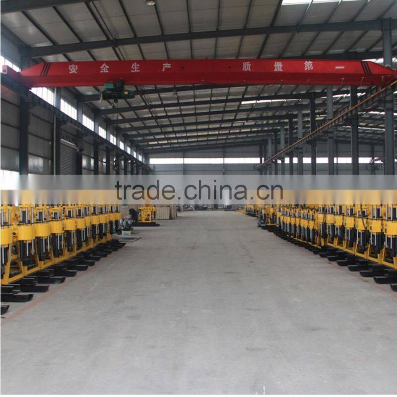 XY-200 core drilling rig type gold panning drilling machine water well dring