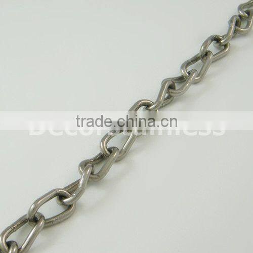 twisted link machine chain