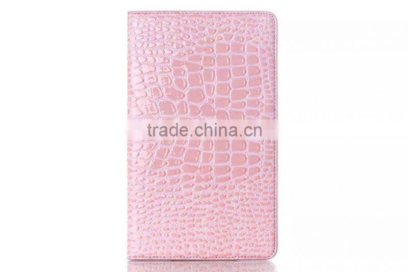 Crocodile stand flip housing for Samsung Tab S 8.4
