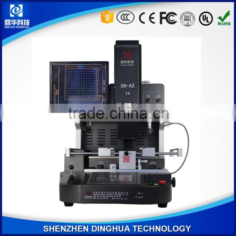 DINGHUA DH-A2 auto/ manual modes optical/ CCD camera lens/ bga vga repair machine for repair laptop and computer motherboards