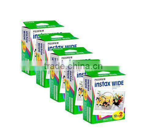 Fuji Fujifilm Instax Wide 40 Sheets Film 210 200 100 500AF Camera Polaroid Instant
