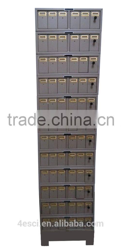 Durable and Stackable Cold Rolled Steel Microscope Slide Storage Cabinet