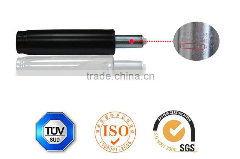 Aksesoris Chair Gas Elevador Gas Lift Gas Spring Gas Strut Powder Coating Black Stroke Length 160mm