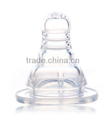silicone material custom baby bottle nipple