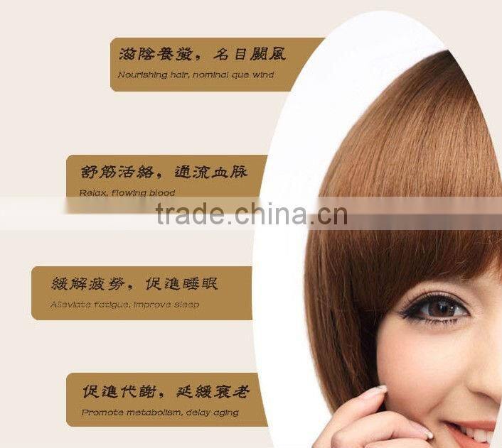Bamboo hair straightening brush