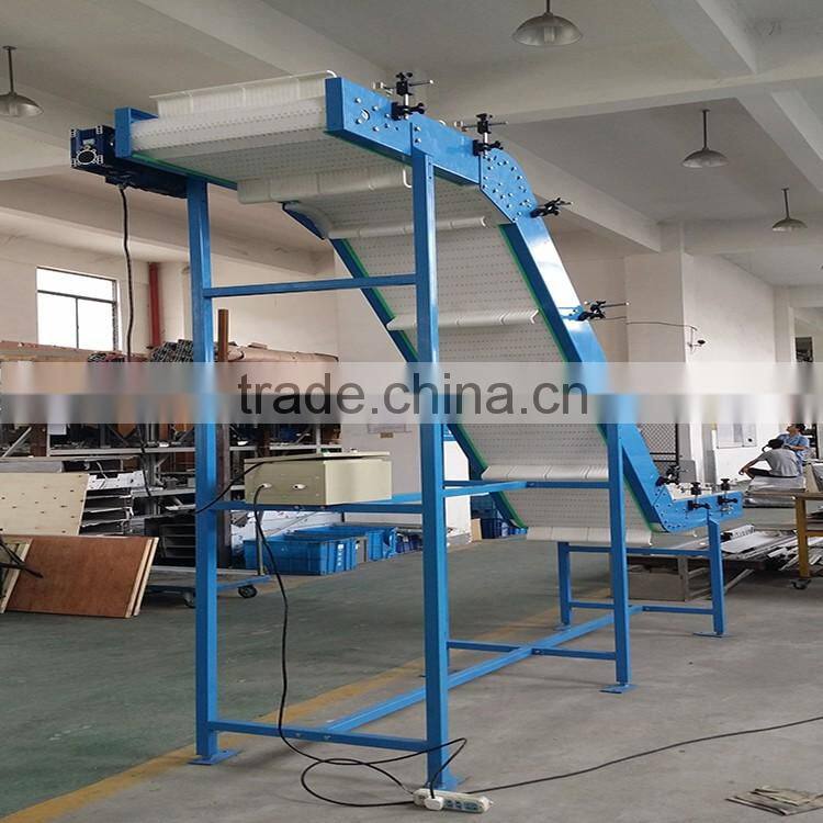 Inclined Upper Modular Belt Conveyor