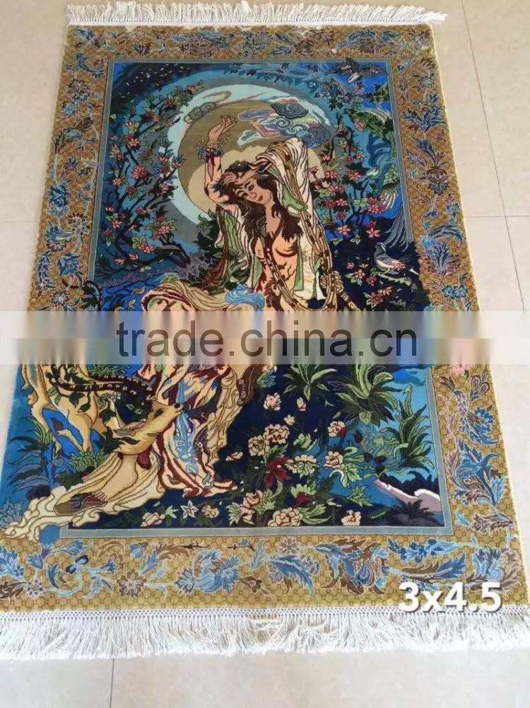 silk talestry fine quality handknotted tapestry handmade collection tapestry