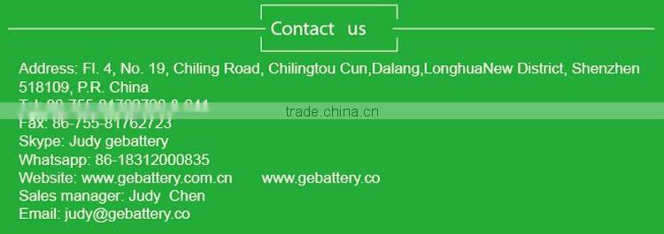 3.7v 1700mah lithium polymer rechargeable battery, li ion battery 1700mah