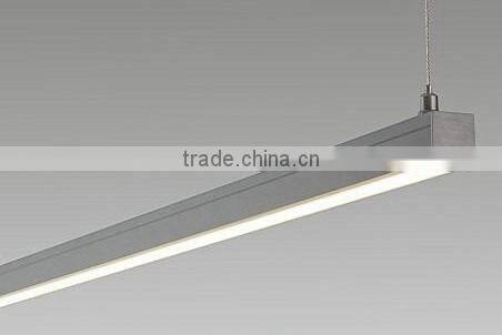 Seamless linking interior suspended led linear lamp excellent thermal control 4ft 42W