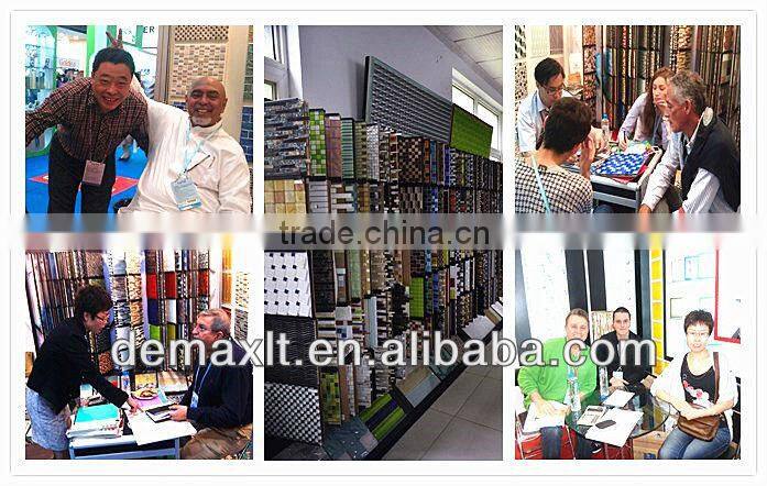 wall decoration material stone mixed glass mosaic tile