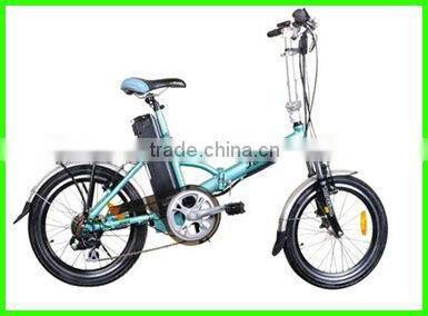 Byocycle City Speed 20" Electric Fold Bike With 36V Lithium Battery