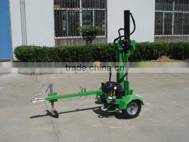 China CE industrial screw hydraulic horizontal vertical used gas log splitters