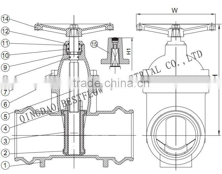 Groove Gate Valve