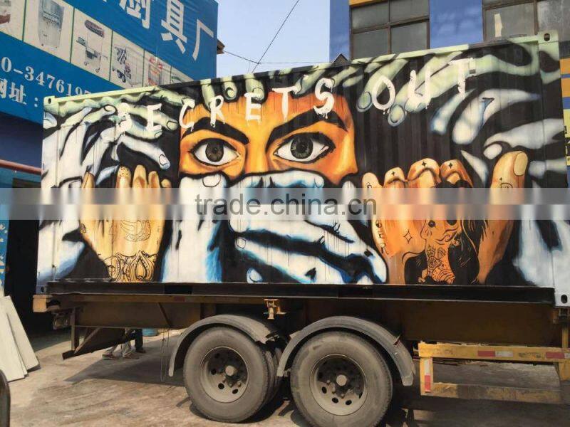 Second -hand container trailer restaurant