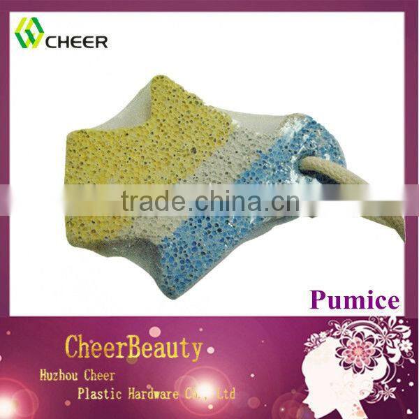 Pumice stone with brush pedicure file