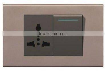 perfect 1 gang 1way/2way switch and 1 gang universal socket