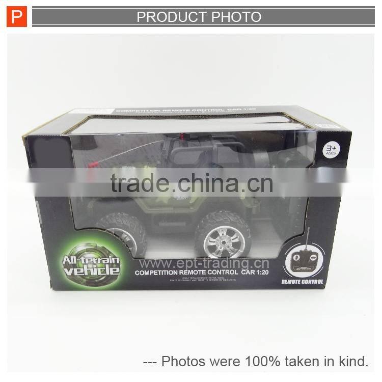 Hot sale 4channels radio control toy rc jeep truck for kids