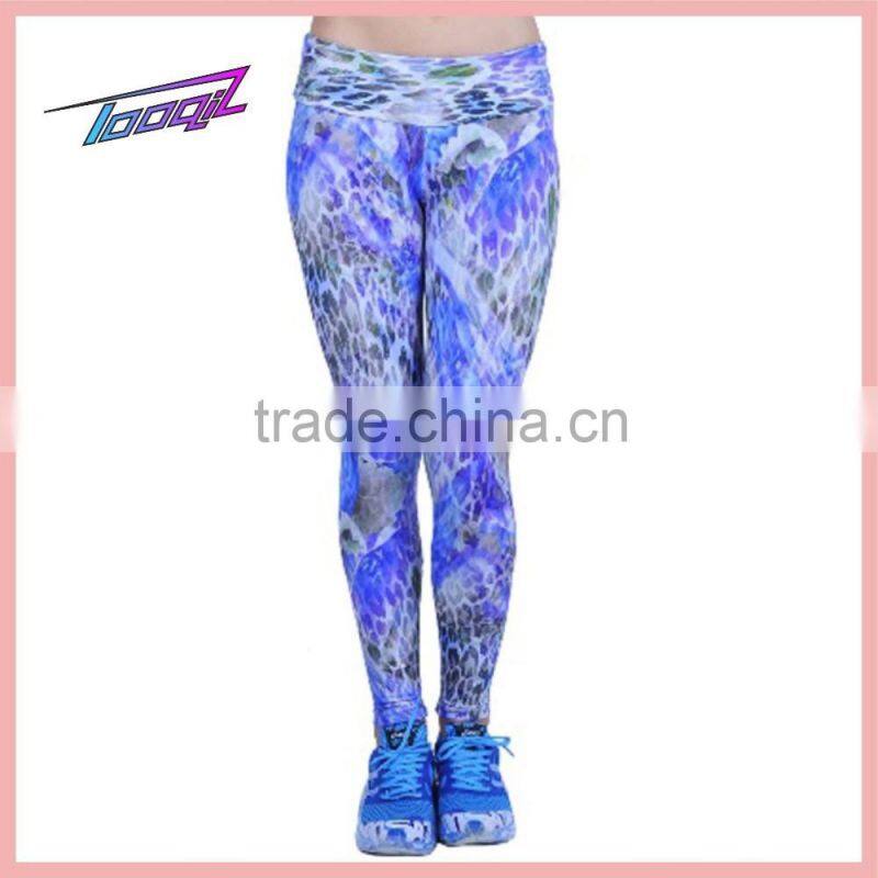 Wholesale Custom Sublimation Printed Sports Compression Tights