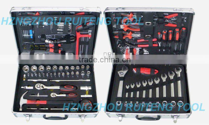 2015NEW ITEM-114pcs professional aluminium case tool set