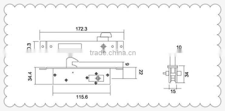 Brass Cylinder Door Lock