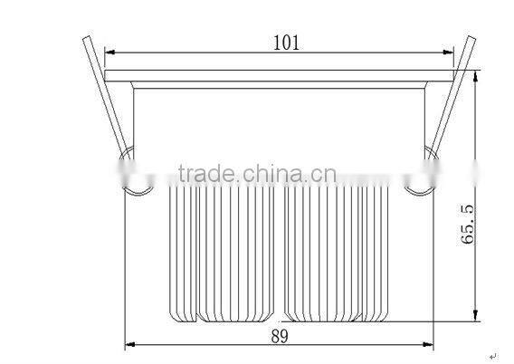 CE RoHS High quality Led Downlight 7W 220V