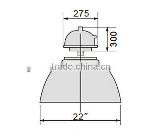 CE Approved Aluminum High bay Industrial Light Covers 400w