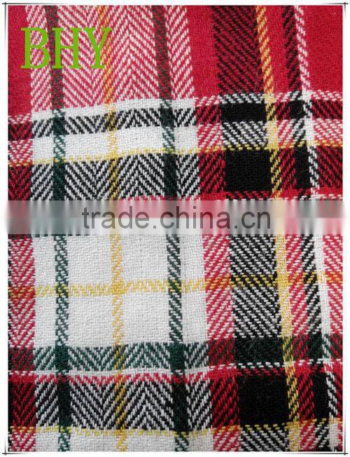 Fashion,comfortable Yarn dyed checks fabrics 100% cotton