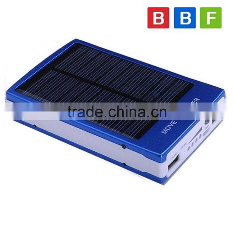 Smartphone Solar External Battery Power Bank For iPhone6 6Plus 5 5S
