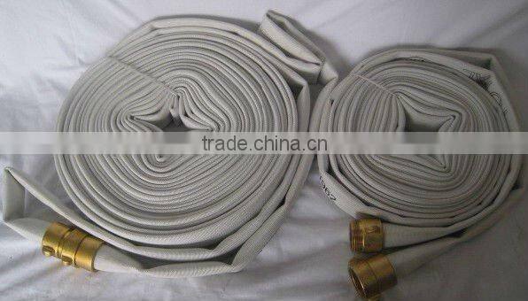 Double jacket cotton hose