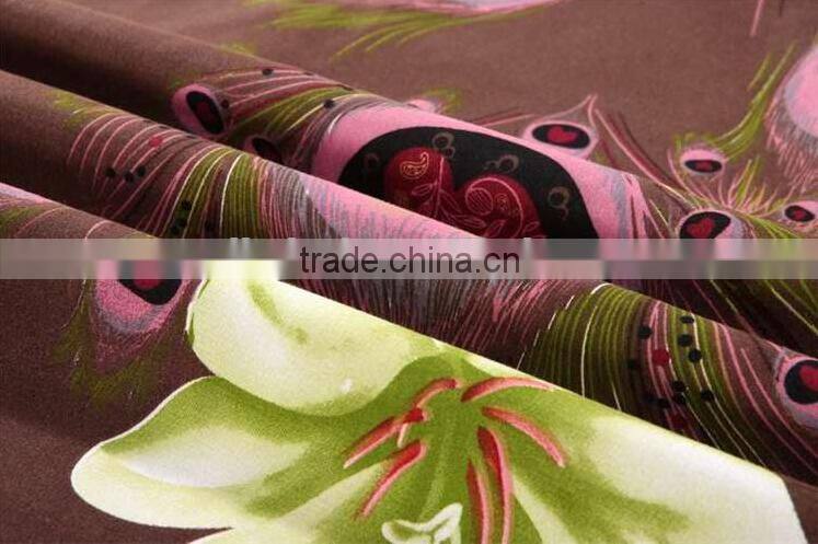 Nantong luxury baby bedding /bed sheet beautiful cotton print 3d or 5d bedding set christmas
