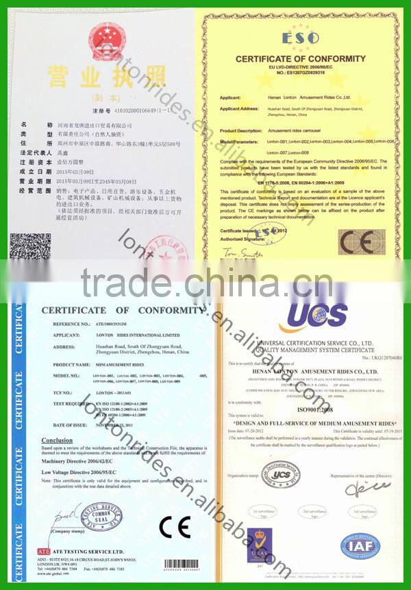 Kiddie Rides Self Control Plane in Amusement Park For Sale