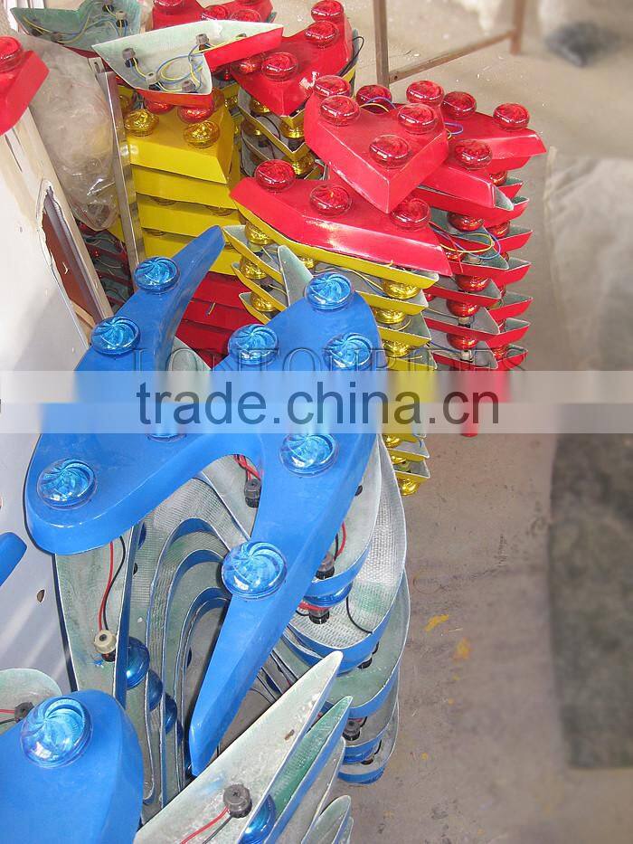 Big Park Equipment Exciting Thrill Game Rides With Track Flying UFO Price For Sale