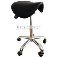 New Black Leather Children Mini Saddle Chairs for School Use, Leatherette Black Kids Saddle Stool, Sadle Stool for Young Kids