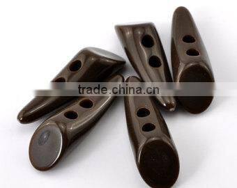 Buttons/Bulk Manufacturer Buffalo Horn & Buttons Toggle Button for Coat -