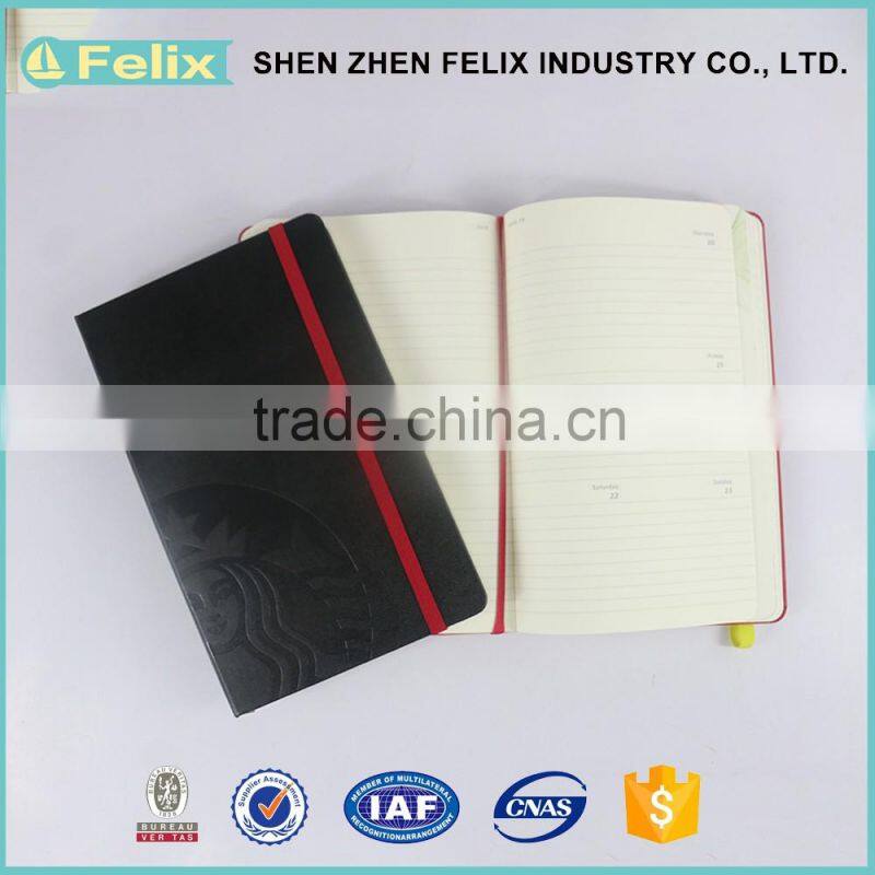 Custom 2016 PU Notebook Cheap Journal Notebook