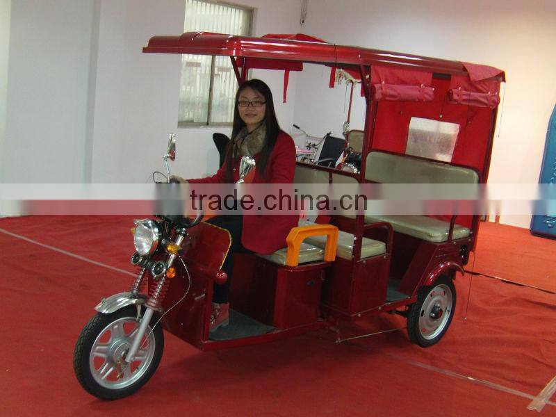 48V850W electric tricycle passenger for Indian market