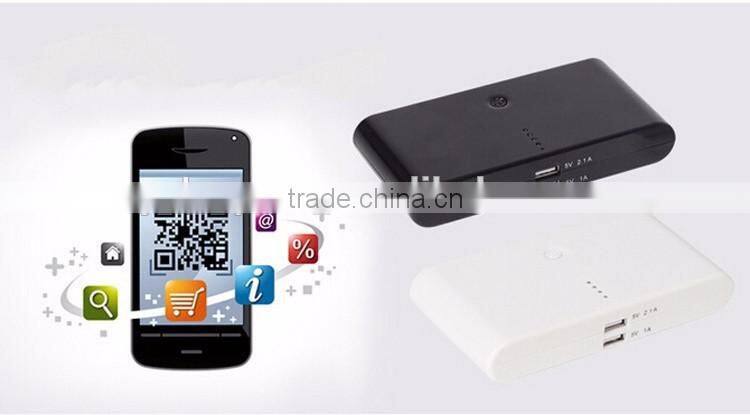 Table PC and Mobile phone Power Bank 18650 Box 8000mah Usb Output Portable Battery Charger Device